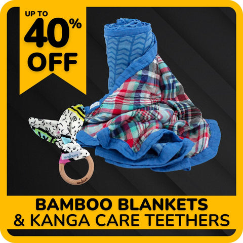 Up to 40% off Blankets & Teething