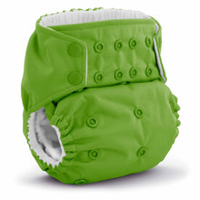 Load image into Gallery viewer, Rumparooz G3 One Size Pocket Cloth Diaper Tadpole Green with Patented Double Gusset protection for no blowouts
