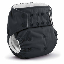 Load image into Gallery viewer, Rumparooz G3 One Size Pocket Cloth Diaper Castle Gray with Patented Double Gusset protection for no blowouts
