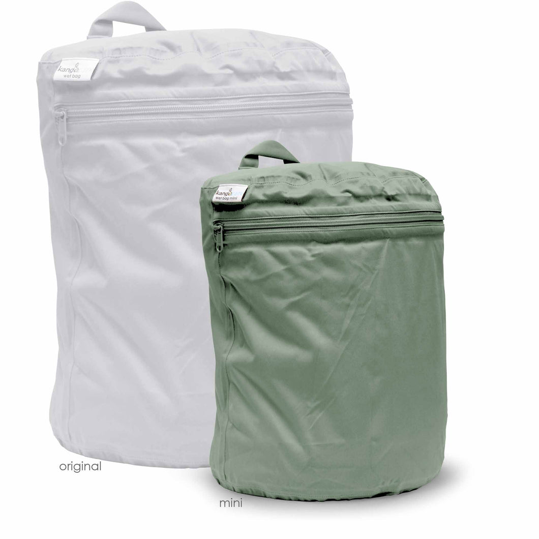 Willow Green Cloth Diaper Wet Bag mini for Rumparooz by Kanga Care