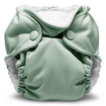 Load image into Gallery viewer, Willow Green Lil Joey Newborn and Preemie AIO Cloth Diaper by Kanga Care Rumparooz
