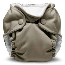 Load image into Gallery viewer, Pebble Taupe Lil Joey Newborn and Preemie AIO Cloth Diaper by Kanga Care Rumparooz
