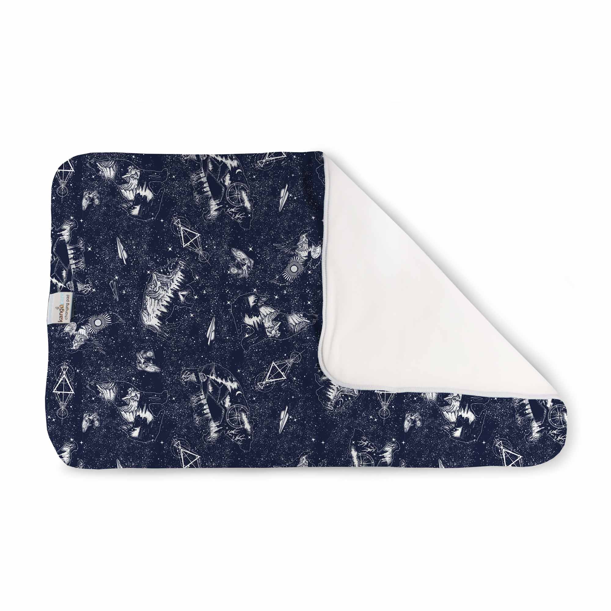 Kanga Care Toddler Reusable Absorbent Waterproof Changing Pad Shine Bright