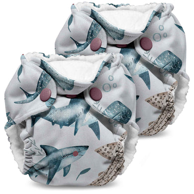 Chomp Lil Joey Newborn and Preemie All In One Cloth Diaper by Kanga Care Rumparooz, 2 pack