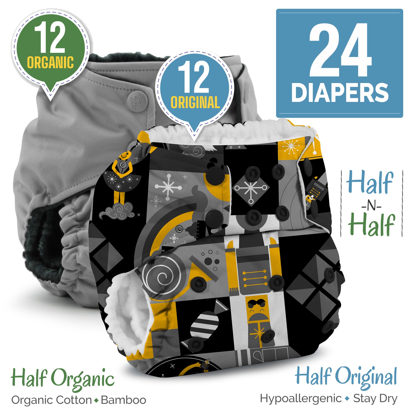 Rumparooz fashion diapers